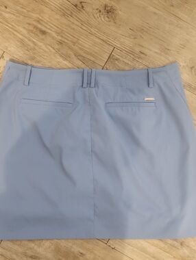 Polo by Ralph Lauren Light Blue Women’s Skirt Lined With Shorts